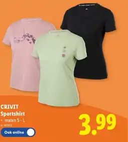 Lidl Sportshirt aanbieding