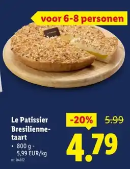 Lidl Bresiliennetaart aanbieding