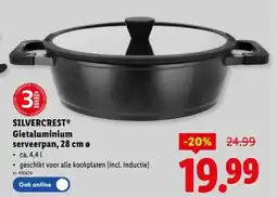 Lidl Gietaluminium serveerpan, 28 cm o aanbieding