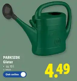 Lidl Gieter aanbieding