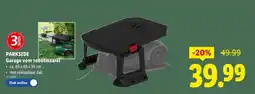 Lidl Garage voor robotmaaier aanbieding
