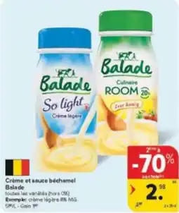 Carrefour Market Crème et sauce béchamel balade aanbieding