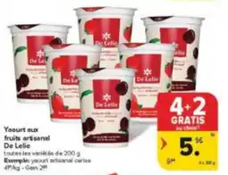 Carrefour Market Yaourt aux fruits artisanal de lelie aanbieding