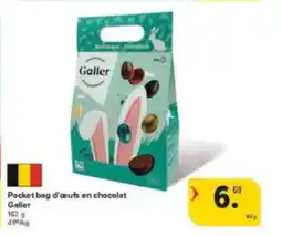 Carrefour Market Pocket bag d'œufs en chocolat galler aanbieding