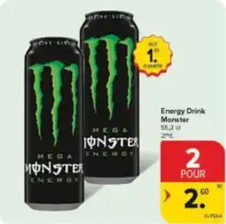 Carrefour Market Energy Drink Monster aanbieding
