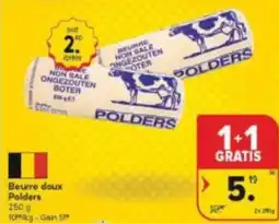 Carrefour Market Beurre doux polders aanbieding