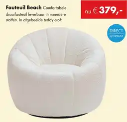 Woonsquare Fauteuil Beach aanbieding