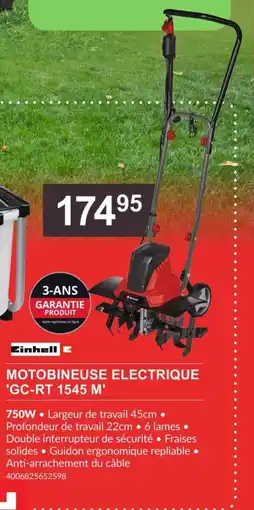 HandyHome Motobineuse electrique GC-RT 1545 M aanbieding