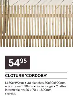 HandyHome Cloture Cordoba aanbieding