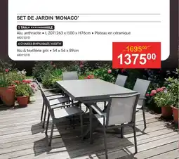HandyHome Set de Jardin Monaco aanbieding
