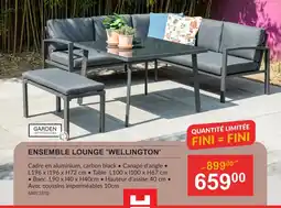 HandyHome Garden Impressions Ensemble Lounge Wellington aanbieding