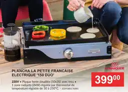 HandyHome Le Marquier Plancha La Petite Francaise Electrique 150 DUO aanbieding