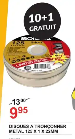 HandyHome Disques a Tronçonner Metal aanbieding