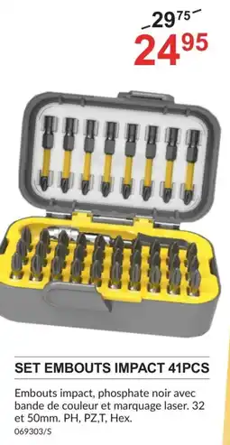 HandyHome Set Embouts Impact aanbieding