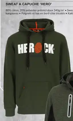 HandyHome Herock Sweat A Capuche Hero aanbieding