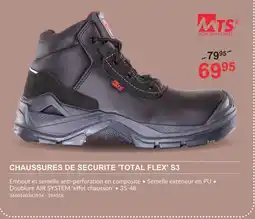 HandyHome Chaussures de securite 'total flex' s3 aanbieding