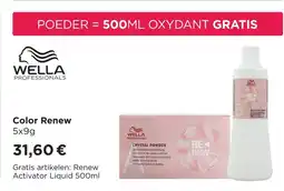 Pro-Duo Wella Professionals Color Renew aanbieding