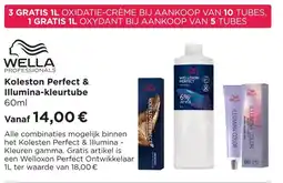 Pro-Duo Wella professionals Koleston Perfect & Illumina-kleurtube aanbieding