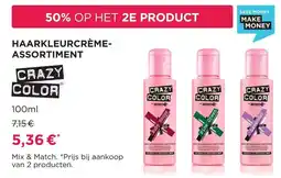 Pro-Duo Crazy Color Haarkleurcrème Assortiment aanbieding