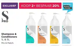 Pro-Duo SPro Shampoos & Conditioners aanbieding