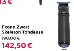 Pro-Duo BaByliss Fxone Zwart Skeleton Tondeuse aanbieding