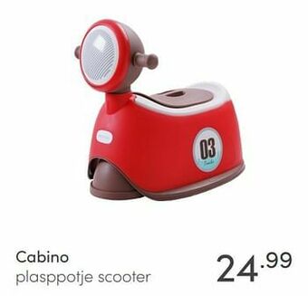 Baby & Tiener Cabino plasppotje scooter aanbieding