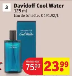 Kruidvat Davidoff Cool Water aanbieding