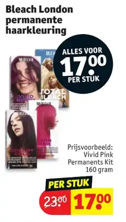 Kruidvat Bleach London permanente haarkleuring aanbieding