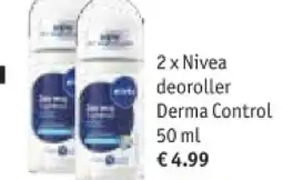 Kruidvat Nivea deoroller Derma Control 50 ml aanbieding