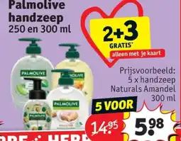 Kruidvat Palmolive handzeep aanbieding