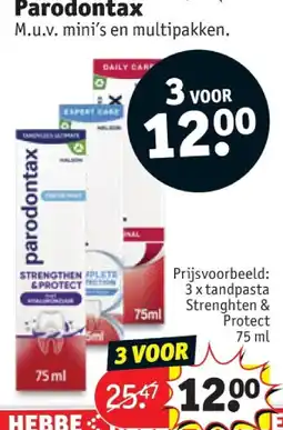 Kruidvat Parodontax aanbieding