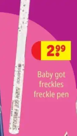 Kruidvat Baby got freckles freckle pen aanbieding