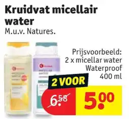 Kruidvat Kruidvat micellair water aanbieding