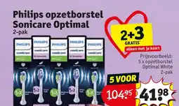 Kruidvat Philips opzetborstel Sonicare Optimal aanbieding