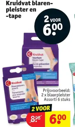 Kruidvat Kruidvat blarenpleister en -tape aanbieding