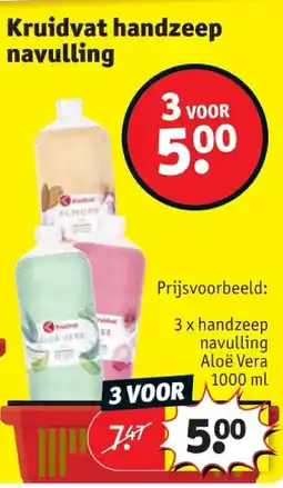 Kruidvat Kruidvat handzeep navulling aanbieding