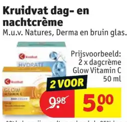 Kruidvat Kruidvat dag- en nachtcrème aanbieding