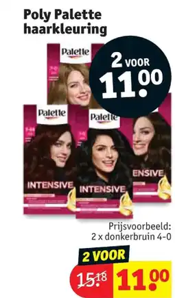 Kruidvat Poly Palette haarkleuring aanbieding