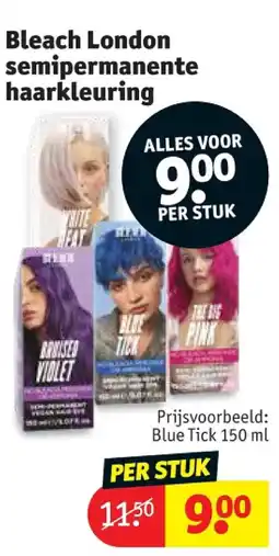 Kruidvat Bleach London semipermanente haarkleuring aanbieding