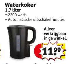 Kruidvat Waterkoker aanbieding