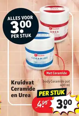 Kruidvat Kruidvat Ceramide en Urea aanbieding