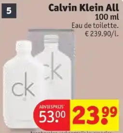 Kruidvat Calvin Klein All aanbieding