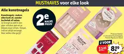 Kruidvat Alle kunstnagels aanbieding