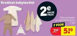 Kruidvat Kruidvat babytextiel aanbieding