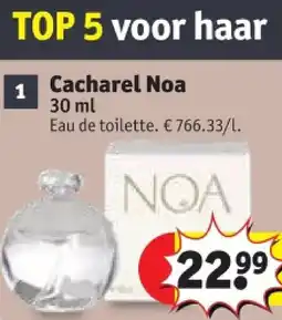 Kruidvat Cacharel Noa aanbieding