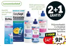 Kruidvat Kruidvat lensvloeistof Zacht Sensitive aanbieding