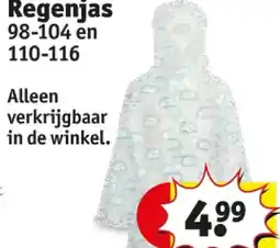 Kruidvat Regenjas aanbieding