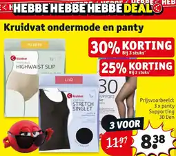 Kruidvat Kruidvat ondermode en panty aanbieding