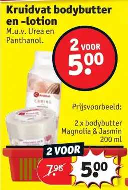 Kruidvat Kruidvat bodybutter en -lotion aanbieding