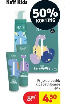 Kruidvat Naïf Kids aanbieding